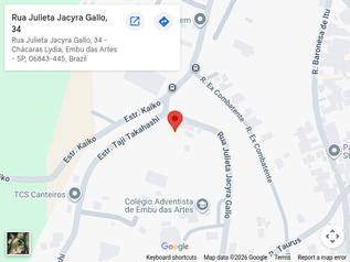 Mapa do endereço do Castelo Marilias Buffet